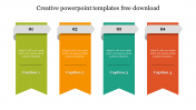 Creative PowerPoint Templates Free Download-Arrow Model