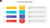 Best PowerPoint List Design Slide Template Presentation