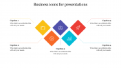 Editable Business Icons For Presentations Template