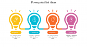 Stunning PowerPoint List Ideas Slide Template Designs