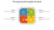 Get Free PowerPoint Puzzle Template Download Slide