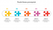 Stunning Puzzle Theme PowerPoint Template Presentation