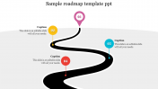 Amazing Sample Roadmap Template PPT Presentation