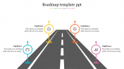 Innovative Roadmap Template Free PPT Presentations Slide
