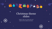 Attractive Christmas Theme Slides Template Presentation