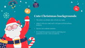 Cute Christmas Backgrounds PPT Template and Google Slides