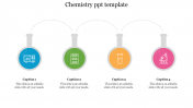 Effective chemistry ppt template With Four Flasks