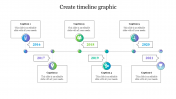 Create Timeline Graphic Slide Design Template