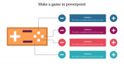 How To Make A Game In PowerPoint Presentation-Four Node
