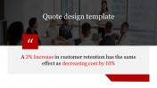 Get Quote Design Template PowerPoint Presentations