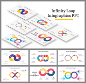 Infinity Loop Infographics PPT and Google Slides Themes