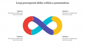 Creative Loop PowerPoint Slides Within A Presentation