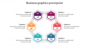 Multicolor Business Graphics PowerPoint Template Slide