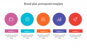 Brand Plan PowerPoint Template With Multi-Color Circles