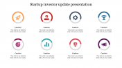 Attractive Startup Investor Update Presentation Template