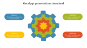 Multicolor Good PPT Presentations Download Slide Template