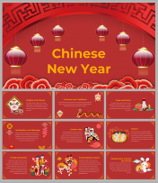 Chinese New Year Powerpoint and Google Slides Templates