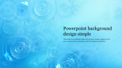 PowerPoint Background Design Simple Google Slides Template