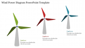Wind Power Diagram PowerPoint Template and Google Slides