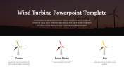 Wind Turbine PowerPoint And Google Slides Template