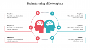 Admirable Brainstorming Slide Template Themes Design