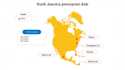 Spectacular North America PowerPoint Slide For Your Wants