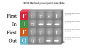 Editable FIFO Method PowerPoint Template Slide Designs
