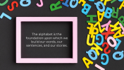 Exclusive Alphabet Background PowerPoint And Google Slides