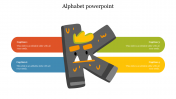 Exclusive Alphabet PowerPoint Background Slide Themes