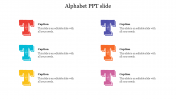 Creative T Alphabet PPT Slide Templates Presentation