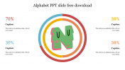 Amazing and alluring Alphabet PPT Slide Free Download slides