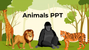 Creative Animals PowerPoint Presentation And Google Slides