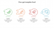 Creative PPT Template Food Theme Slide For Presentation
