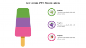 Fantastic Ice Cream PPT Presentation Slides Template