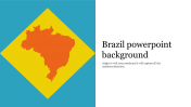 Inspire Brazil PowerPoint Background Presentation Diagram