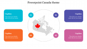 Engaging PowerPoint Canada Theme Slides Presentation