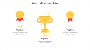 Google Slides and PowerPoint Template for Award Themes