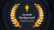 Awards Background PowerPoint Template and Google Slides