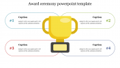 Affordable Award Ceremony PowerPoint Template Design