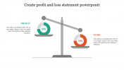 Create Profit and Loss Statement PowerPoint Slide