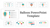 Editable Balloon PowerPoint and Google Slides Templates