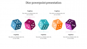 Outstanding Dice PowerPoint Presentation Themes Design