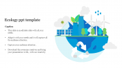 Attractive Ecology PPT Template Free Presentation Design