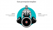 Use Gym PowerPoint Template For PPT Presentation Slides