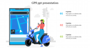 Simple GPS PPT Presentation PowerPoint Template Slides