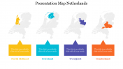 Presentation Map Netherlands PPT Template & Google Slides