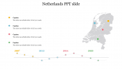Editable Netherlands PPT Slide Template Design-4 Node