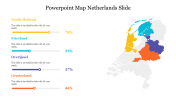 Best PowerPoint Map Netherlands Slide For Presentation
