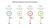 Simple benchmarking PowerPoint template free slide