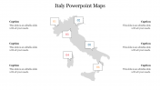 Excellent Italy PowerPoint Maps Template For Presentation